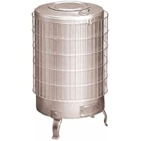 Theca 6500003 Estufa leña económica- sin parrilla pintada- número 3- plata